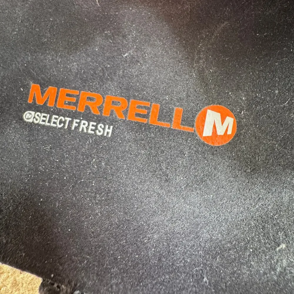 Merrell Black Leather Performance Sport Hiking Sandals Men’s Size 10